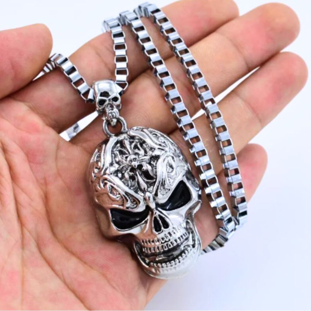 Pulsera Calavera Grande