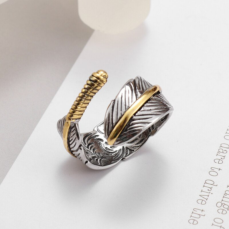 ANILLO PLUMA AJUSTABLE