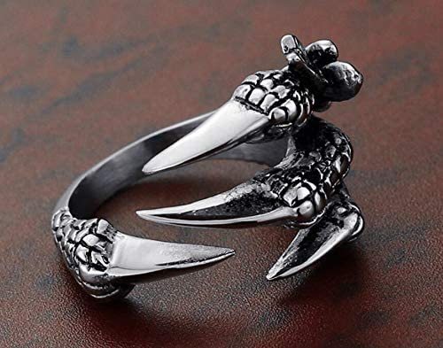 ANILLO GARRA DE DRAGÓN AJUSTABLE