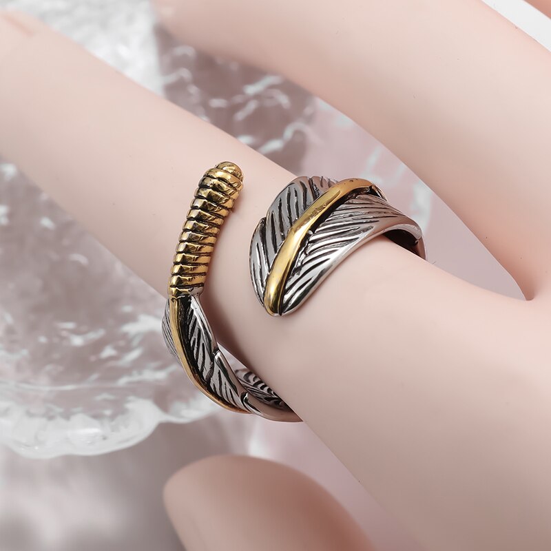 ANILLO PLUMA AJUSTABLE