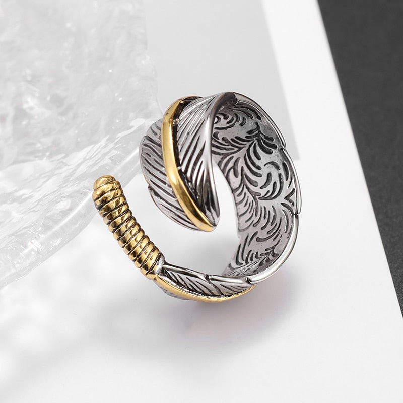 ANILLO PLUMA AJUSTABLE