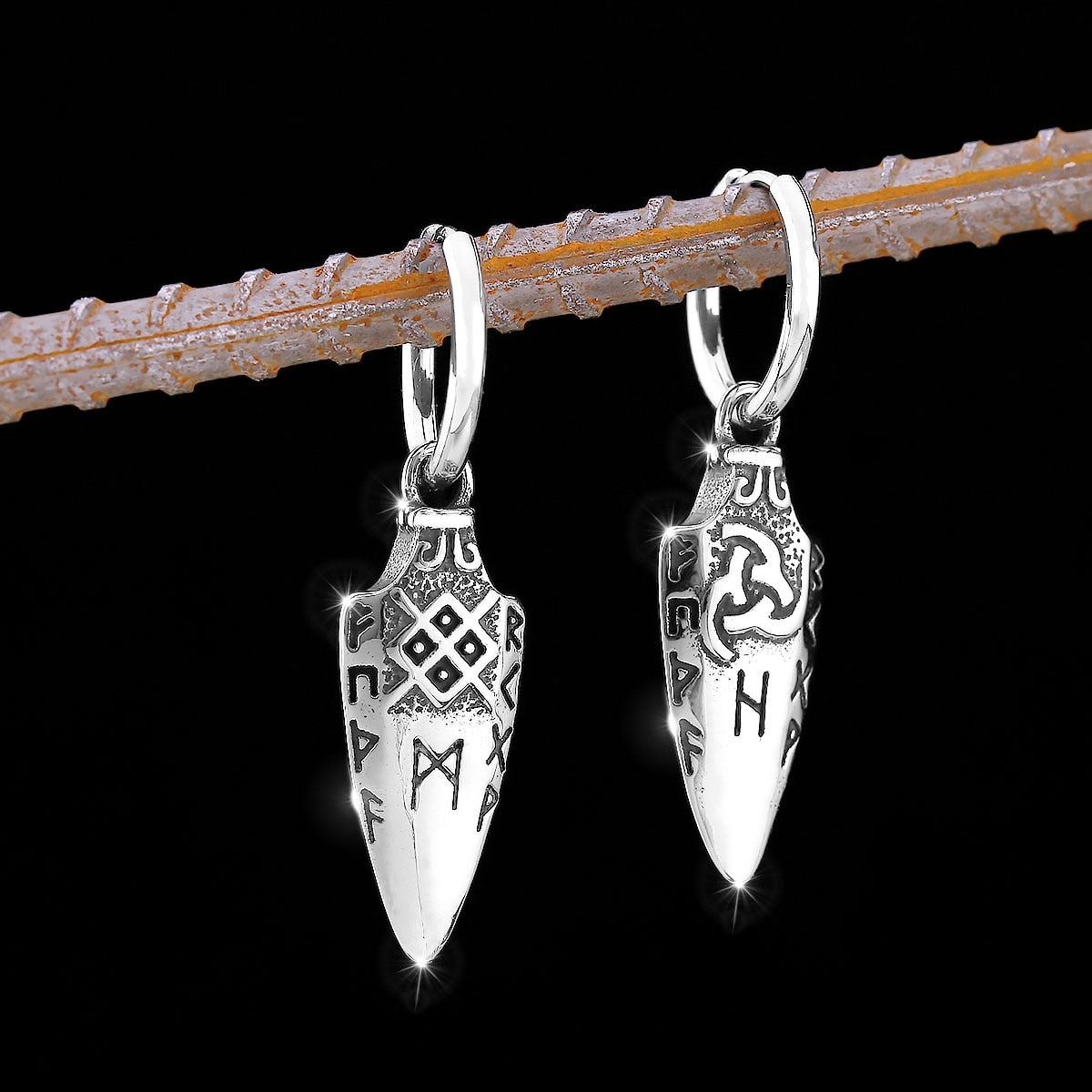 PENDIENTES FLECHA - ACERO INOXIDABLE