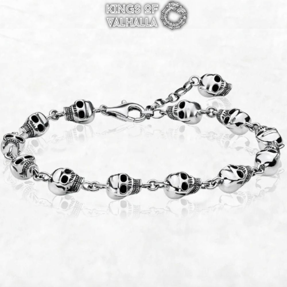 Pulsera Calavera Ajustable